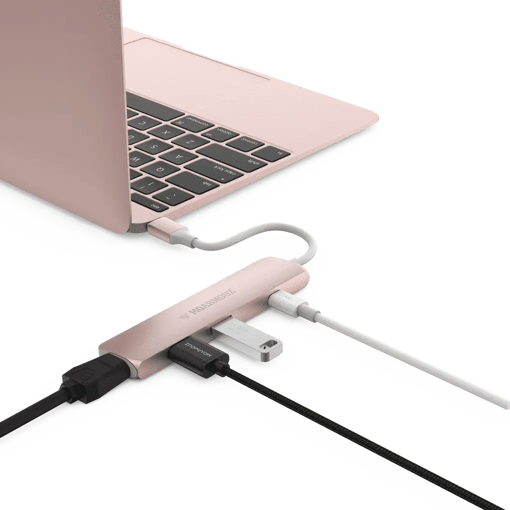 MoArmouz - Type C (USB-C) 4 in 1 Multiport HDMI Hub
