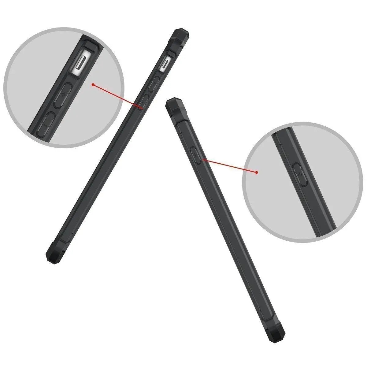 MoArmouz - Air Hybrid Case for iPhone SE 2022/2022 (3rd / 2nd Gen), iPhone 8