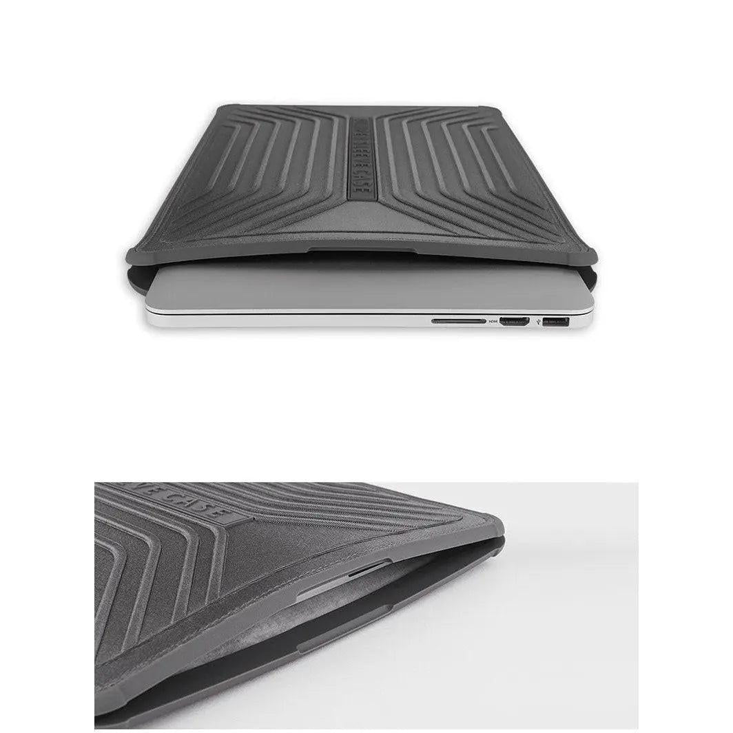 Shock and Water Resistant Rugged Bumper Laptop Sleeve with Magnetic Closure and Corner Protection — Moarmouz
