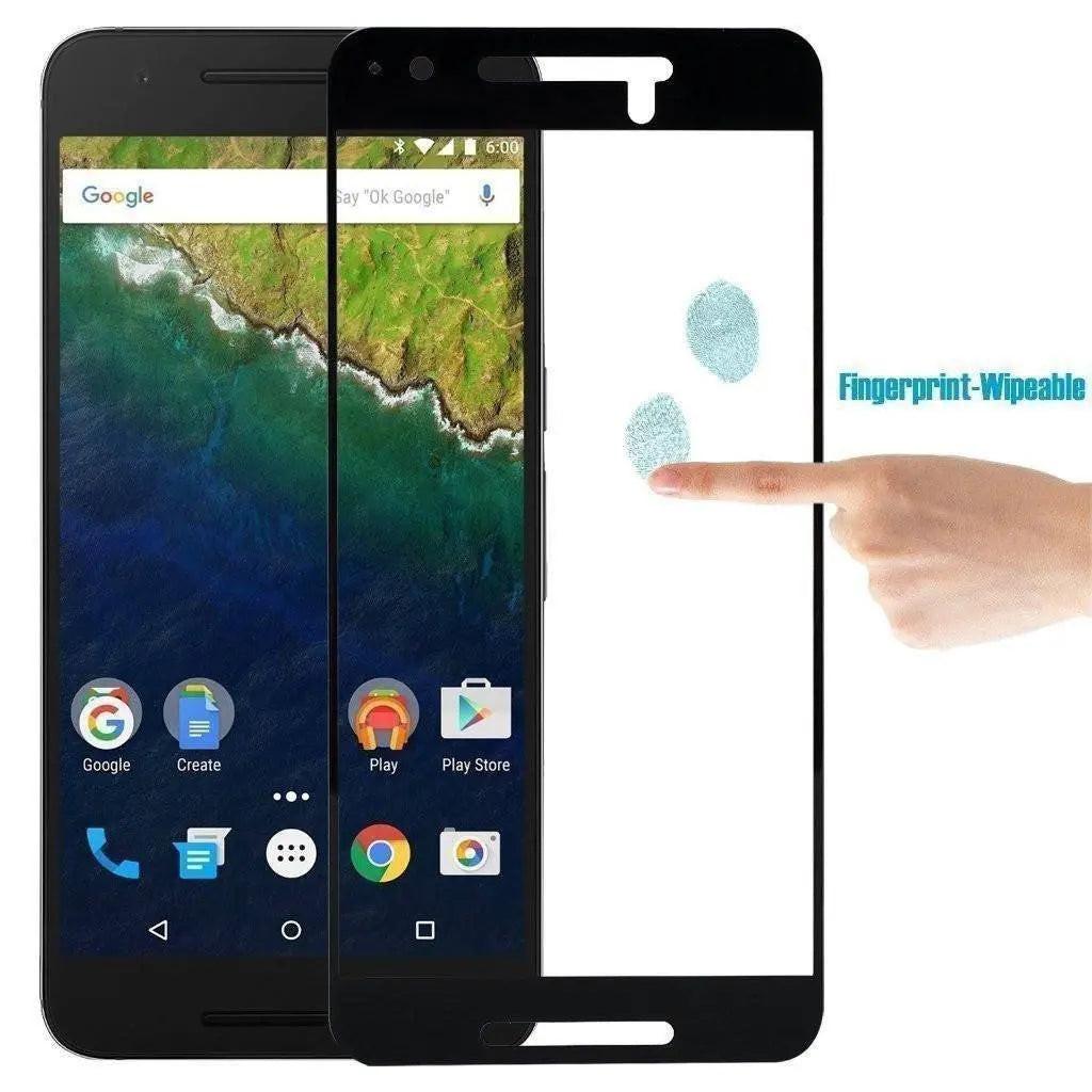 Full Cover Tempered Glass Screen Protector for Google Nexus 6P — Moarmouz