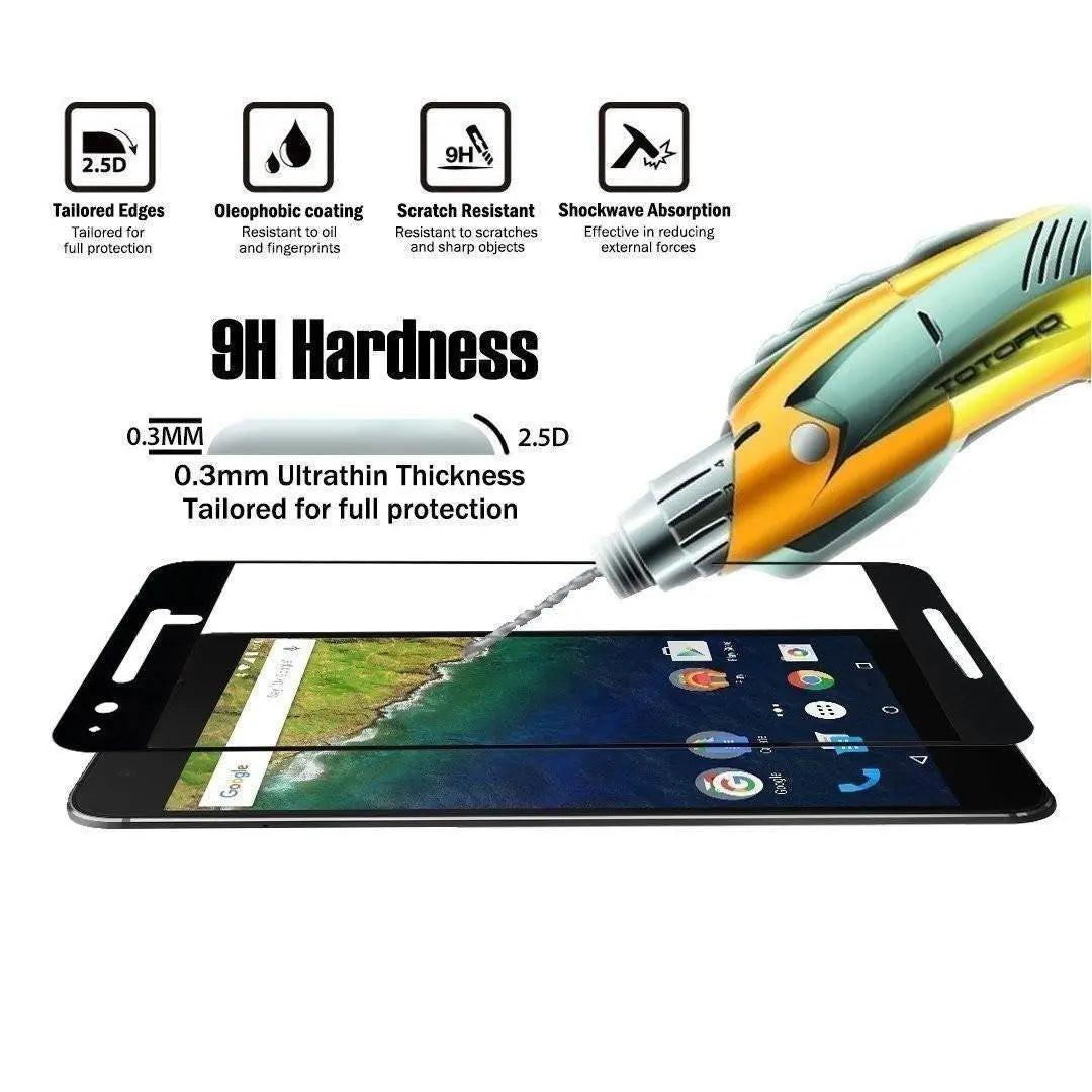 Full Cover Tempered Glass Screen Protector for Google Nexus 6P — Moarmouz