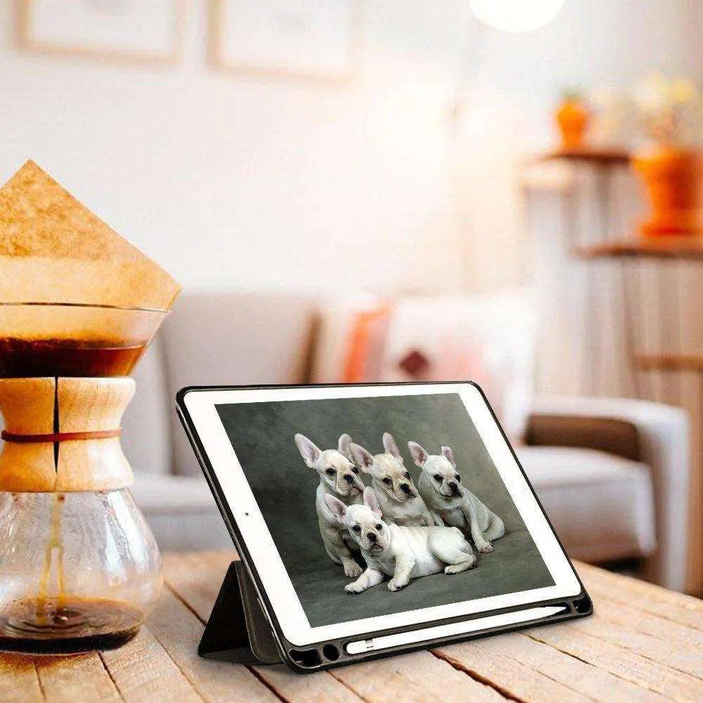 Trifold Stand Smart Case with Pencil Holder for iPad 9.7" (6th Gen, 2018) — Moarmouz
