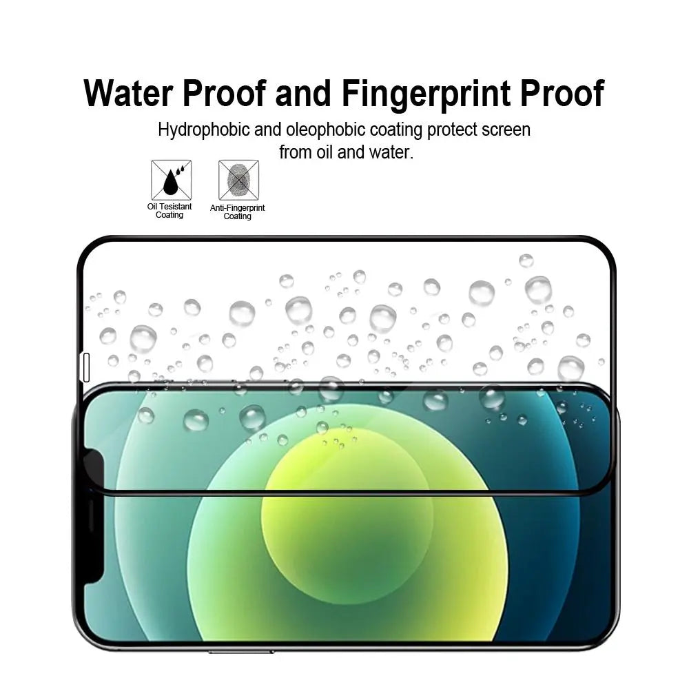 MoArmouz - Curved Tempered Glass Screen Protector for iPhone 12 Mini