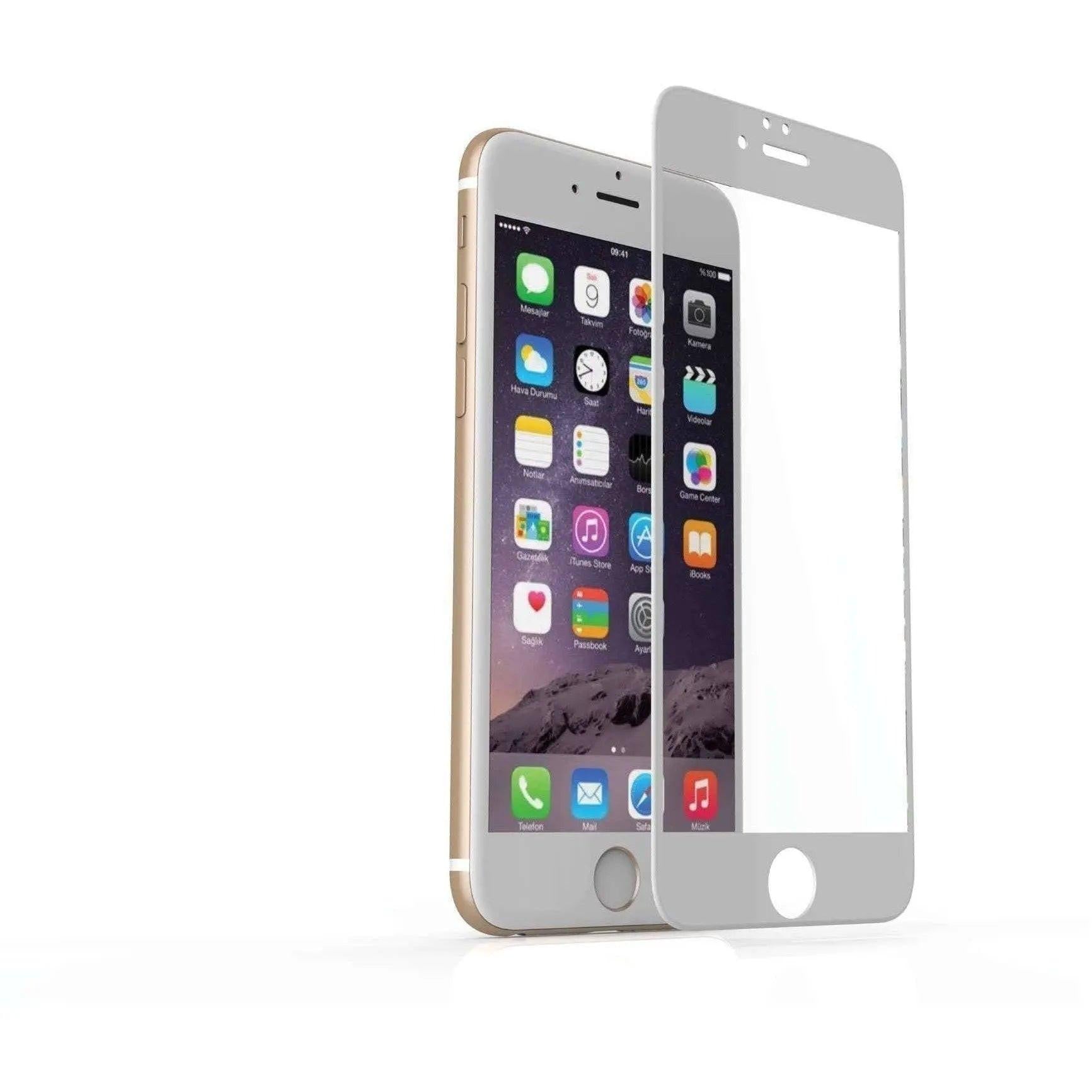 Full Cover Tempered Glass Screen Protector for iPhone 6s Plus/6 Plus — Moarmouz
