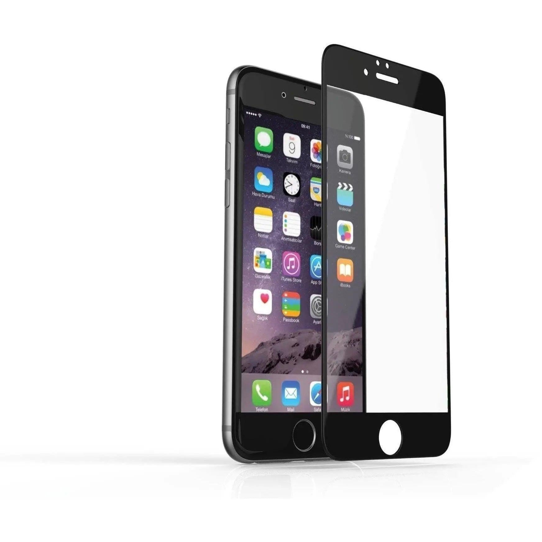 Full Cover Tempered Glass Screen Protector for iPhone 6s/6 — Moarmouz