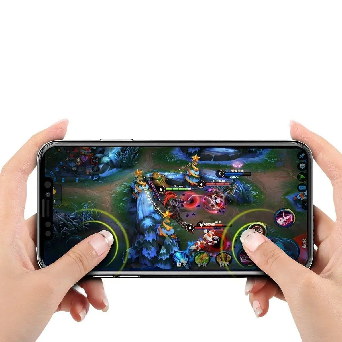 MoArmouz - Curved Tempered Glass Screen Protector for iPhone XS/X