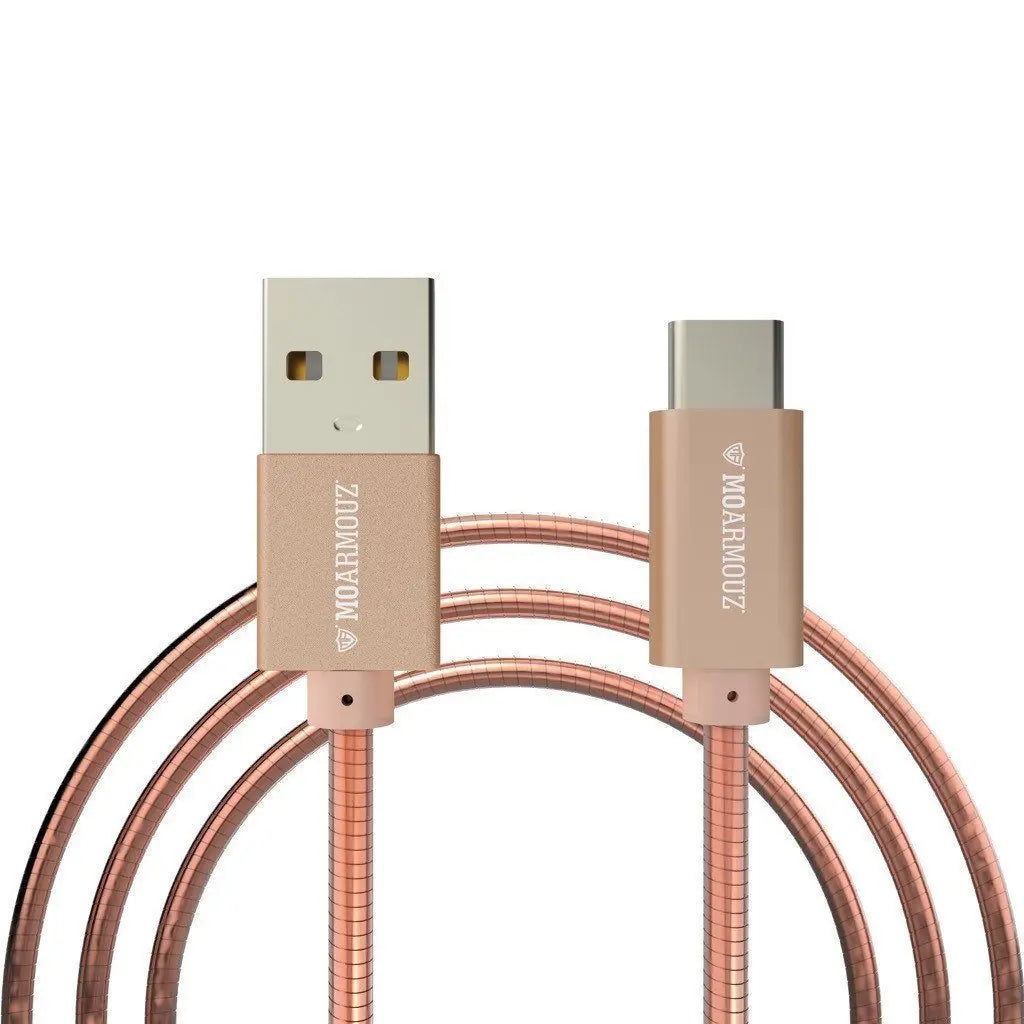 MoArmouz - Type C (USB-C) to USB A Premium Metal Cable