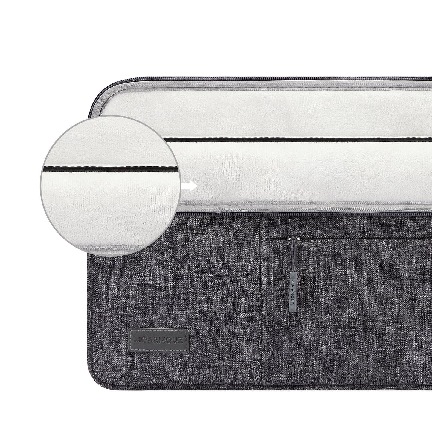 MoArmouz - Water Resistant Traveller Sleeve with Pockets and Handle