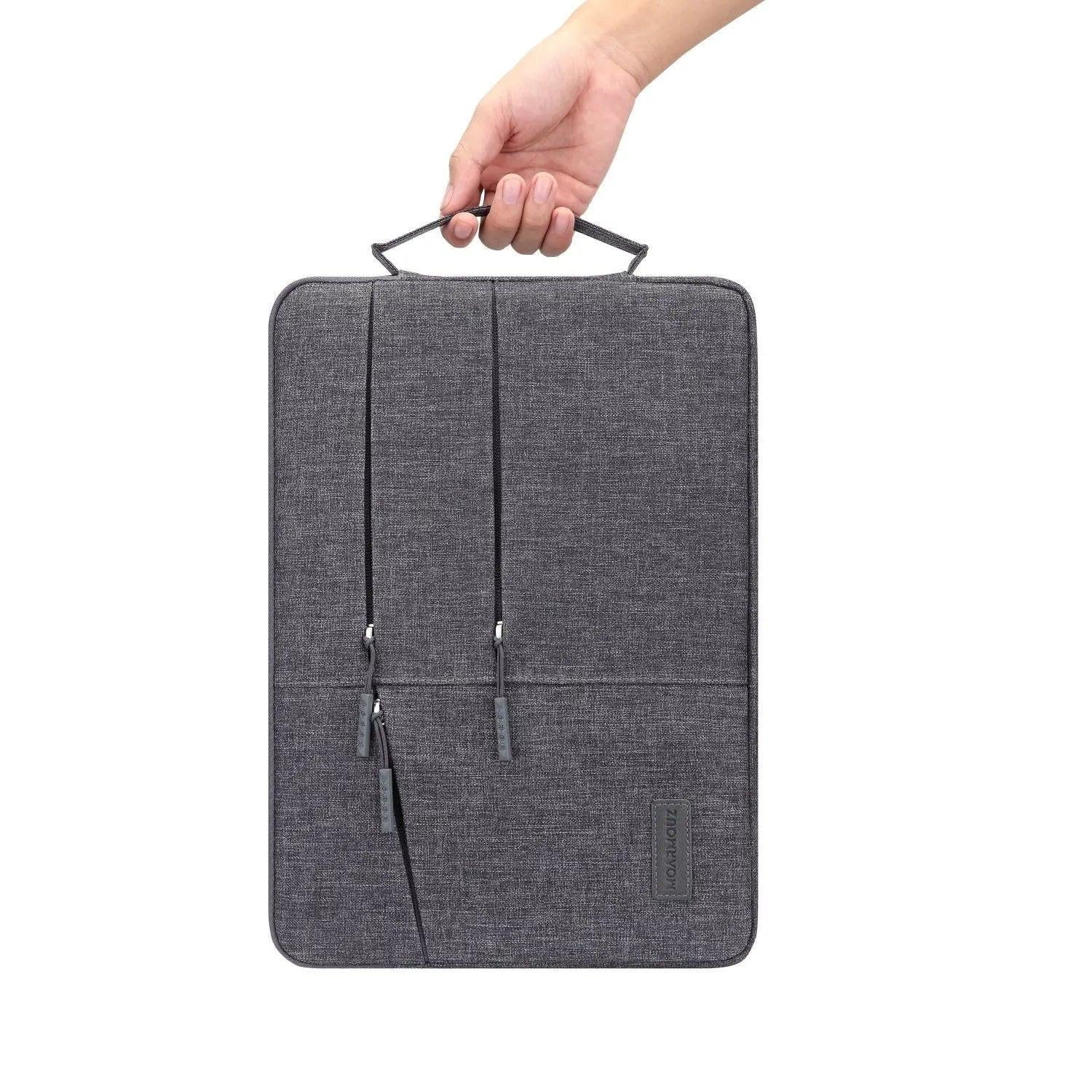 Water Resistant Traveller Sleeve with Pockets and Handle — Moarmouz