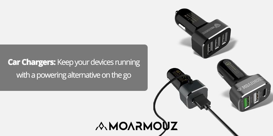 Car Chargers: Keep your devices running with a powering alternative on the go - Moarmouz