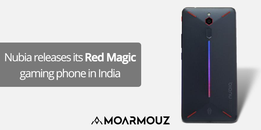 Nubia releases its Red Magic gaming phone in India - Moarmouz