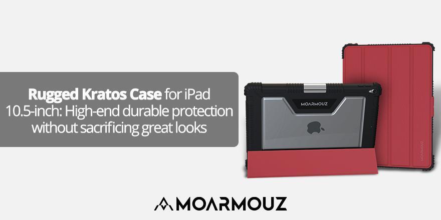 Rugged Kratos Case for iPad 10.5-inch: High-end durable protection without sacrificing great looks - Moarmouz