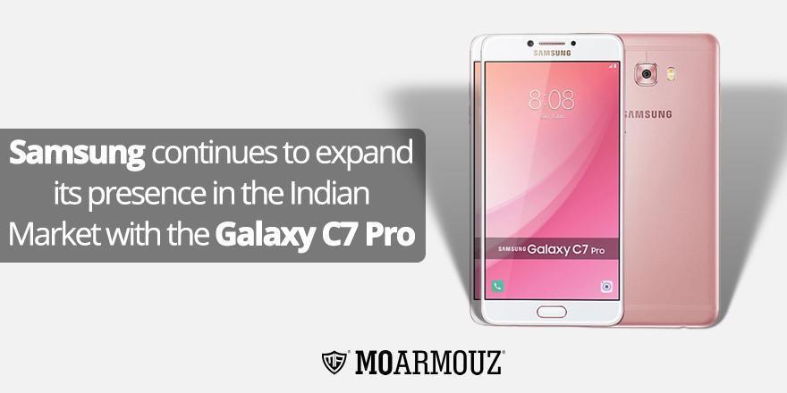 Samsung continues to expand its presence in the Indian Market with the Galaxy C7 Pro - Moarmouz