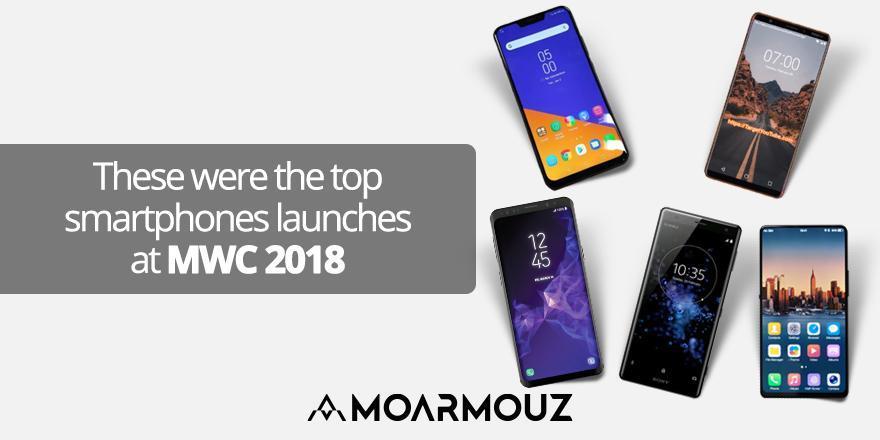 These were the top smartphones launches at MWC 2018 - Moarmouz