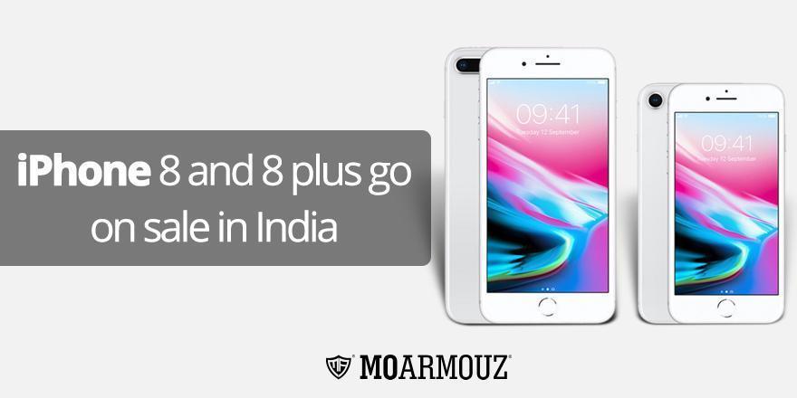 iPhone 8 and 8 plus go on sale in India - Moarmouz