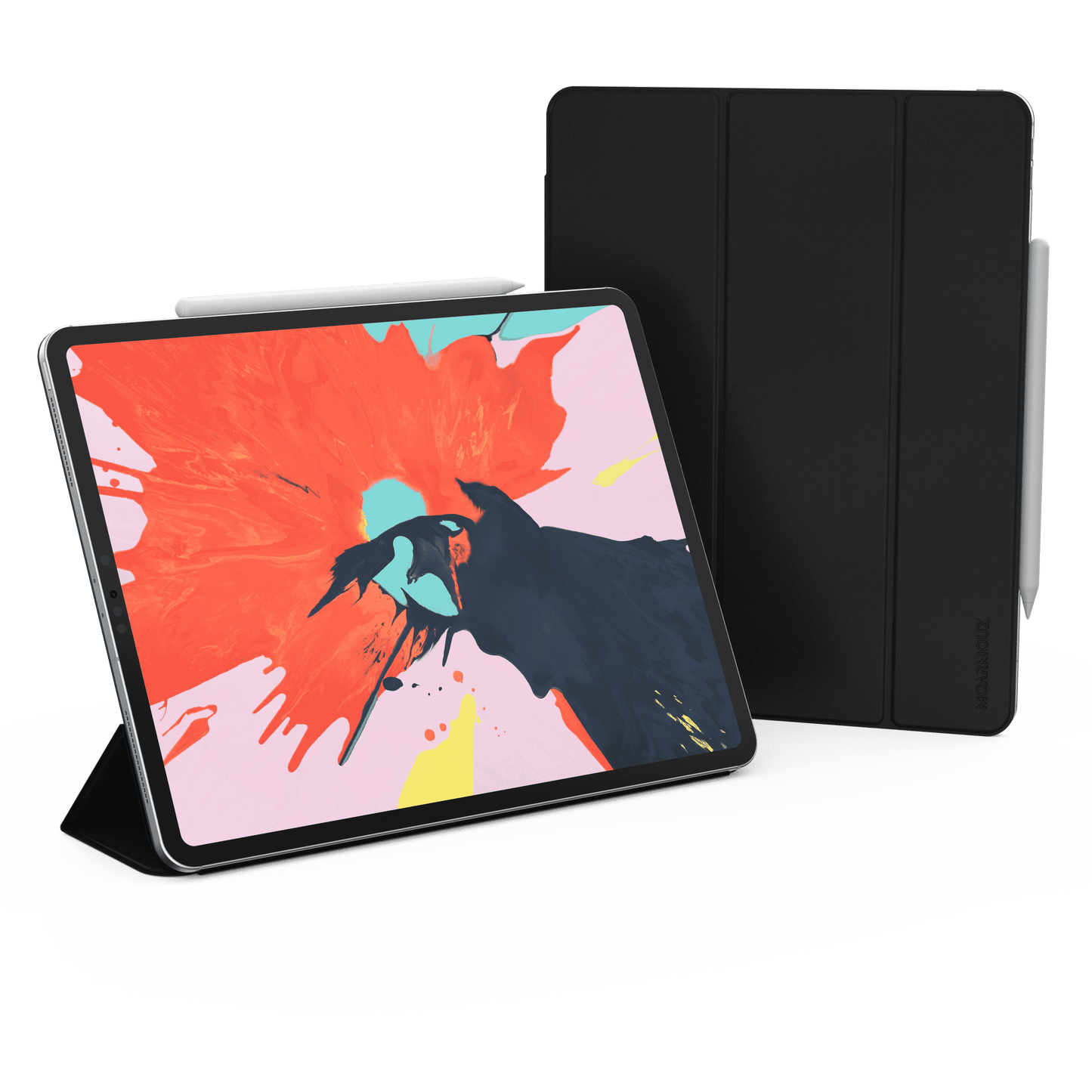 MoArmouz - Magnetic Origami Smart Cover for iPad Pro 12.9-inch, 3rd Gen (2018)