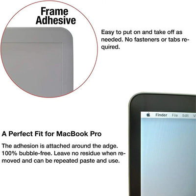 Privacy Removable Screen Protector for MacBook Pro 13" (M2–M1, 2023–2020) — Moarmouz