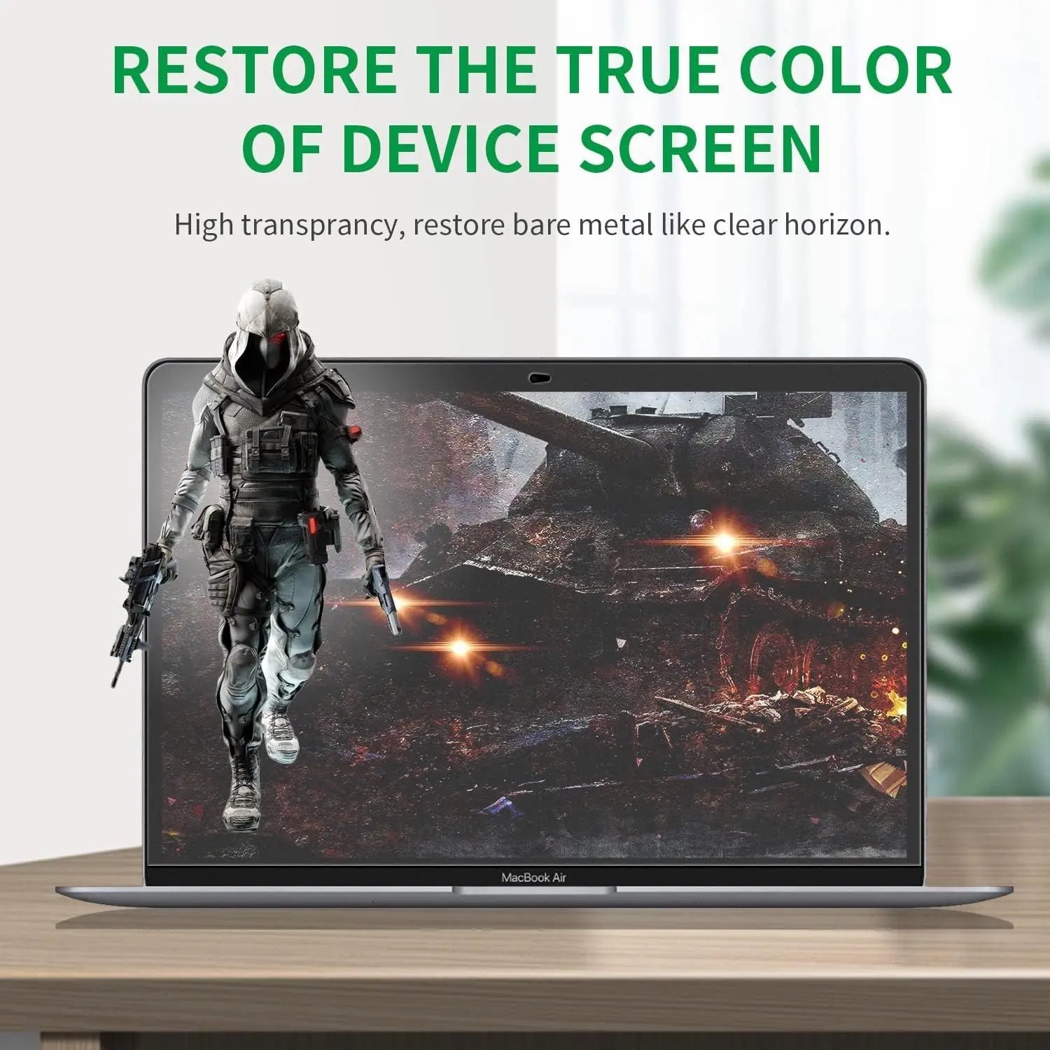 HD Clear Screen Protector for MacBook Pro 13” M2, M1, 2023-2016 MoArmouz