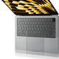 Keyboard Protector for MacBook Air 15", M4 (2025)/ M3-M2 (2024-2022) - US Layout - Ash Black
