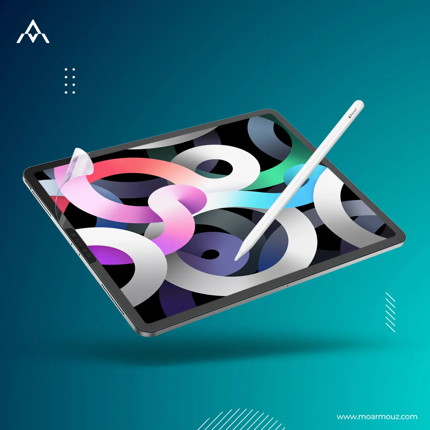 PaperType® Screen Protector - Perfect for Sketching, Writing, and Note-taking on iPads MoArmouz