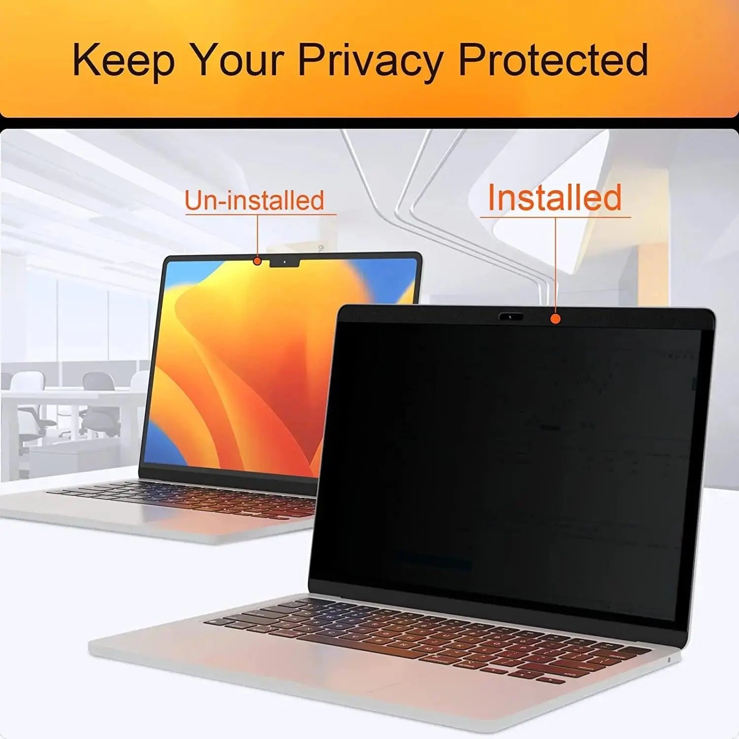 Privacy Magnetic Screen Protector for MacBook Pro 15" (2019–2016) — Moarmouz