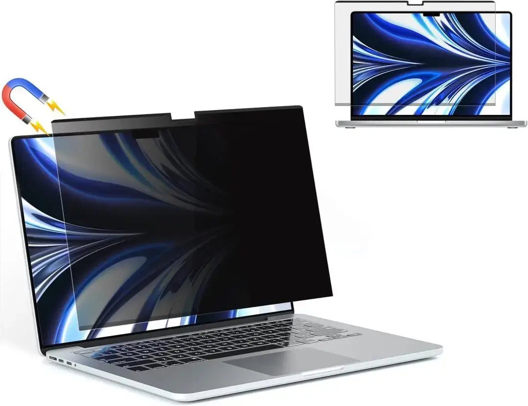 Privacy Removable Screen Protector for MacBook Air 13.6", M3 (2024)/ M2 (2023-2022) MoArmouz