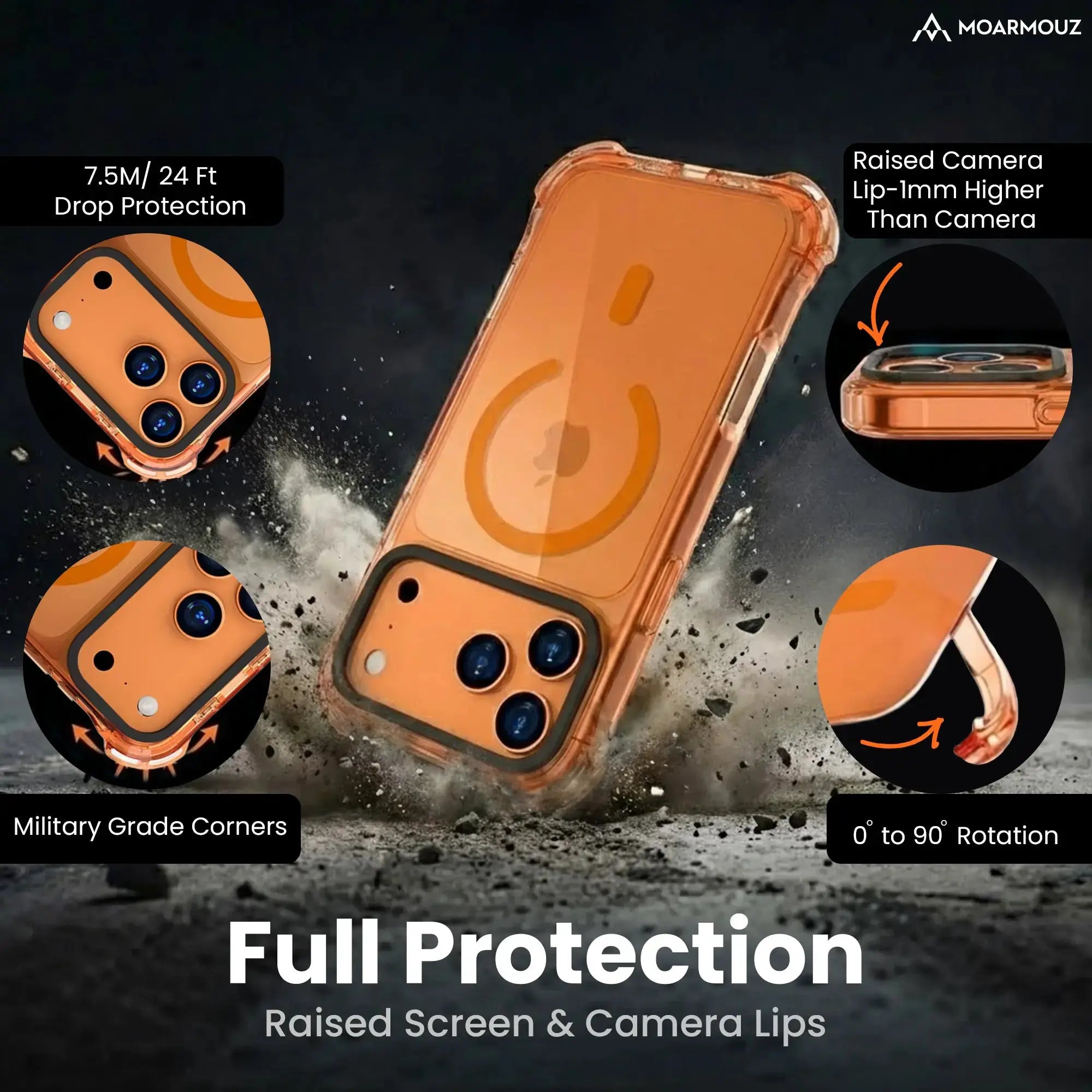 Shockproof Case for iPhone 17 Pro Max MoArmouz