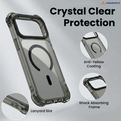 Shockproof Case for iPhone 18 Pro in Black — Moarmouz
