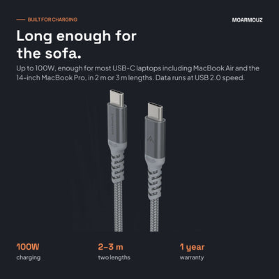 USB Type-C to USB-C 100W Charging Cable: how it works — Moarmouz