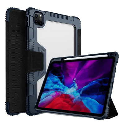 Rugged Smart Cover Kratos Case for iPad Pro 11" (2nd–1st Gen, 2020–2018) — Moarmouz
