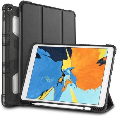 Rugged Smart Cover Kratos Case for iPad 10.2" (9th–7th Gen, 2021–2019) — Moarmouz