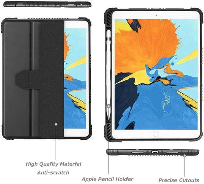 Rugged Smart Cover Kratos Case for iPad 10.2" (9th–7th Gen, 2021–2019) — Moarmouz