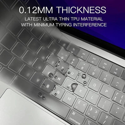 Keyboard Protector for MacBook Air 13.6" (M5–M2, 2026–2022) - US Layout — Moarmouz