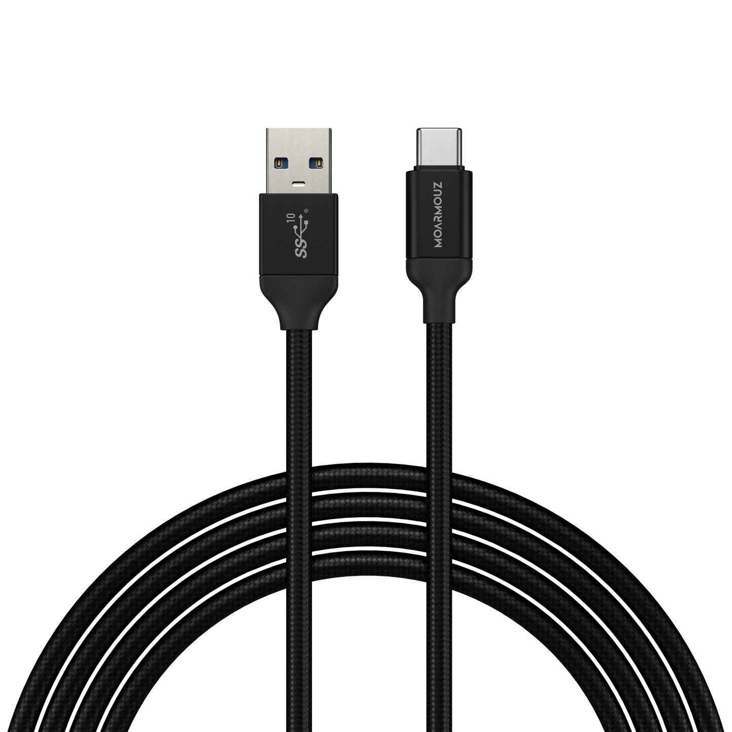 MoArmouz - USB 3.2 Gen 2 USB-C to USB-A 3.0 (10Gbps/4K Video) Cable