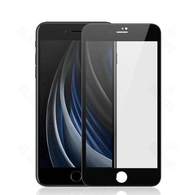 Curved Tempered Glass Screen Protector for iPhone SE (3rd–2nd Gen, 2022–2020) — Moarmouz