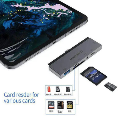MoArmouz - Type C (USB-C) 6 in 1 iPad Pro Hub