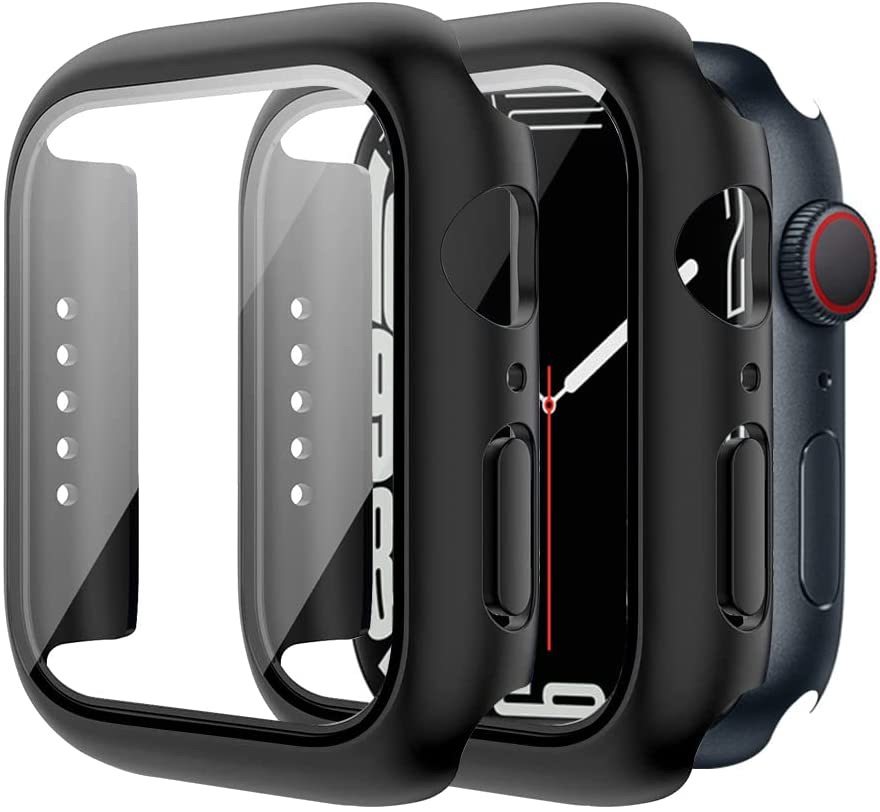 MoArmouz - Case with Screen Protector for Apple Watch Series 7