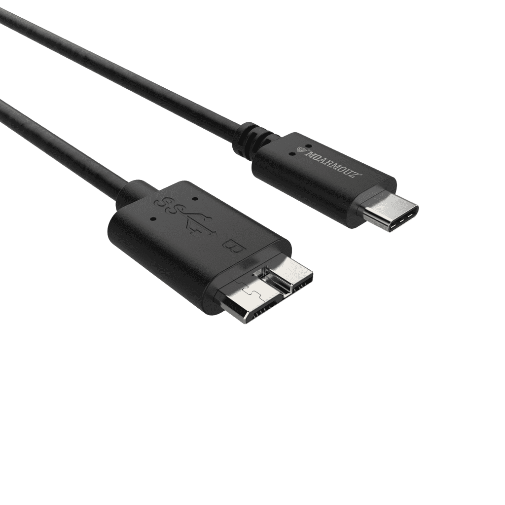 MoArmouz - USB 3.1 Type-C to Micro-B (Hard Drive) Cable