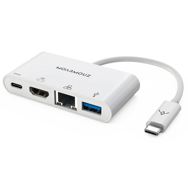 USB-C 4-in-1 Gigabit 4K HDMI Hub