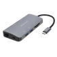 MoArmouz - Type C (USB-C) 9 in 1 Dual Display VGA Hub