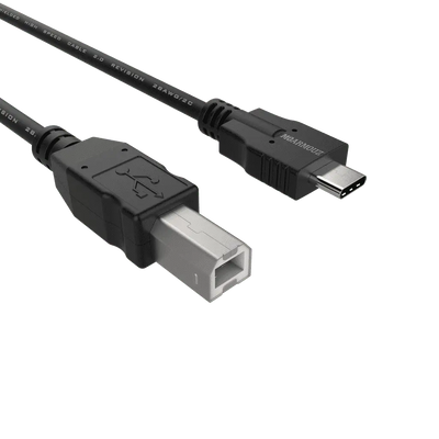 USB 3.1 Type-C to USB-B (2.0) Cable — Moarmouz