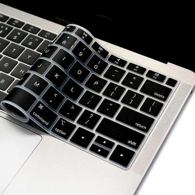 Keyboard Protector for MacBook Air 13" (2019–2018) - US Layout - Black — Moarmouz
