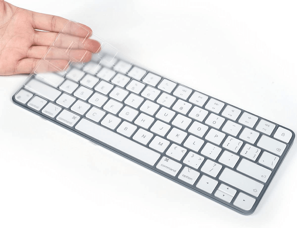 MoArmouz - Keyboard Protector For iMac 24 inch, M1, Magic Keyboard with Touch ID, 2021 - US Layout