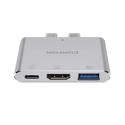 USB-C 3 in 2 Multiport 4K HDMI Hub — Moarmouz
