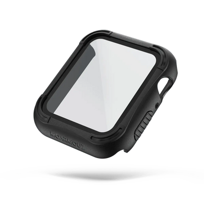Rugged Armor Case with Tempered Glass Screen Protector for Apple Watch Series 6/5/4 & SE (44mm & 40mm) — Moarmouz