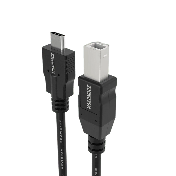 USB-C to USB-B 2.0 Cable