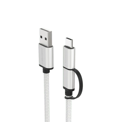 USB-C & micro USB Sync & Charge 2 in 1 Cable — Moarmouz