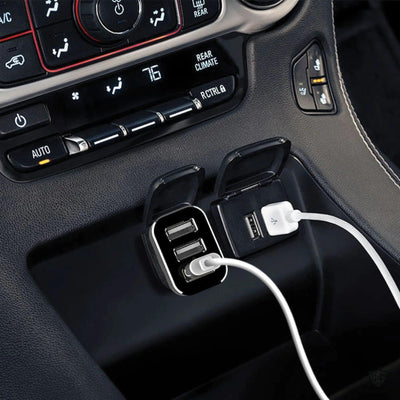 Car Charger 3 Port w/ Smart Charge 5.2A/26W — Moarmouz