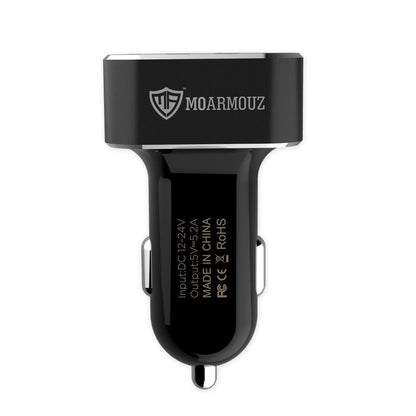 MoArmouz - 3 Port w/ Smart Charge 5.2A/26W Car Charger