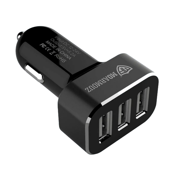 3 way usb car charger on sale